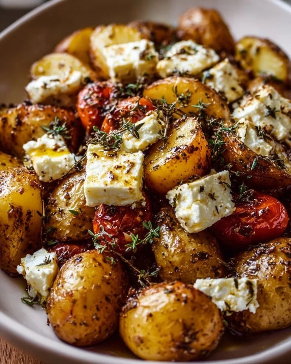 Ofenkartoffeln mit Feta