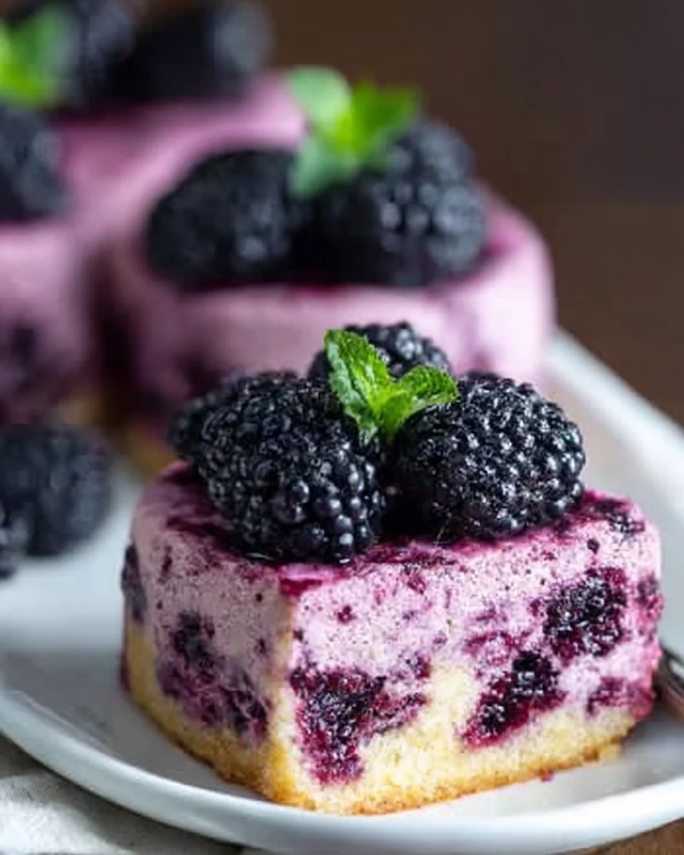 Brombeerkuchen als Blechkuchen