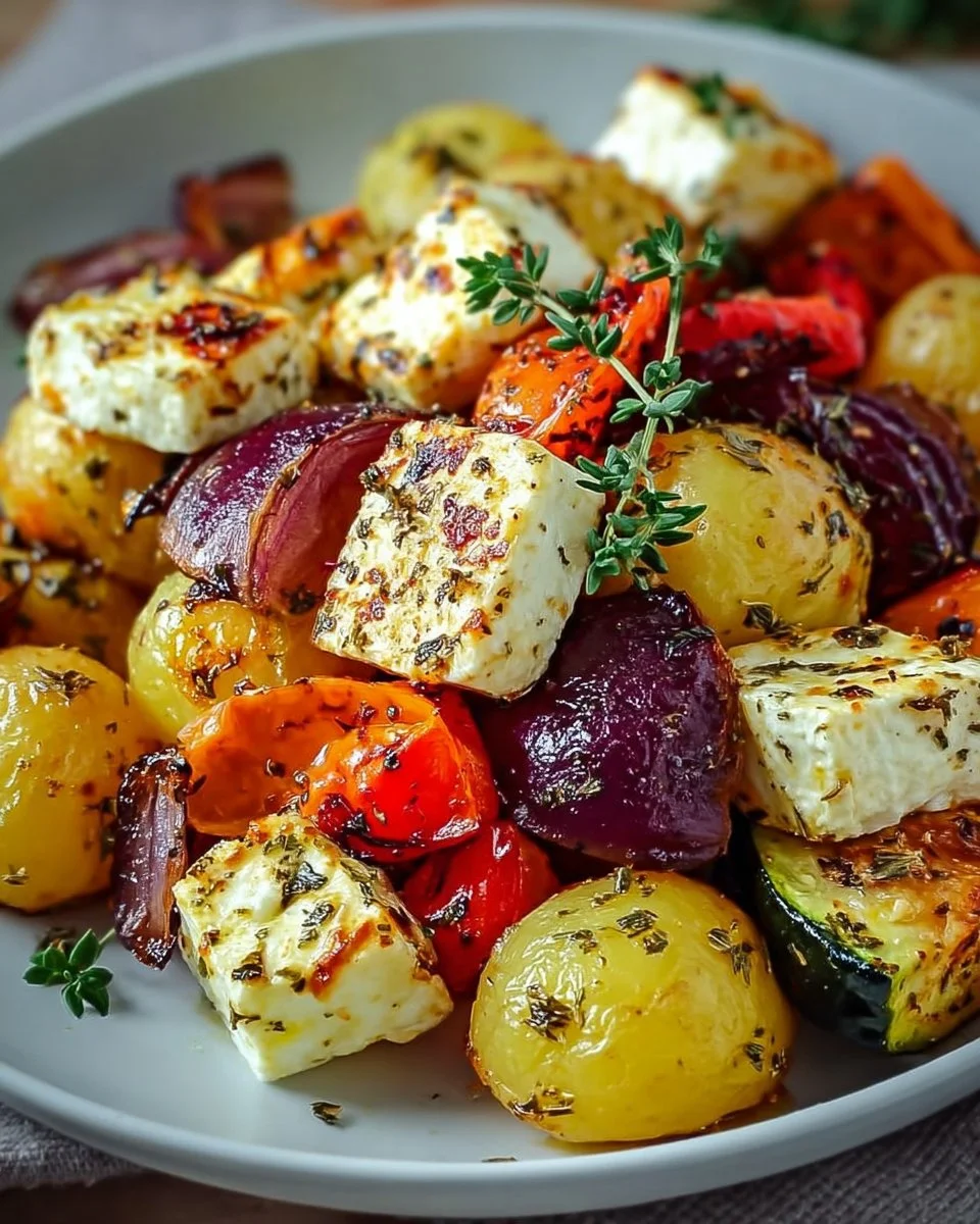 Delicious Feta Potato Oven Vegetables: Simple and Healthy!