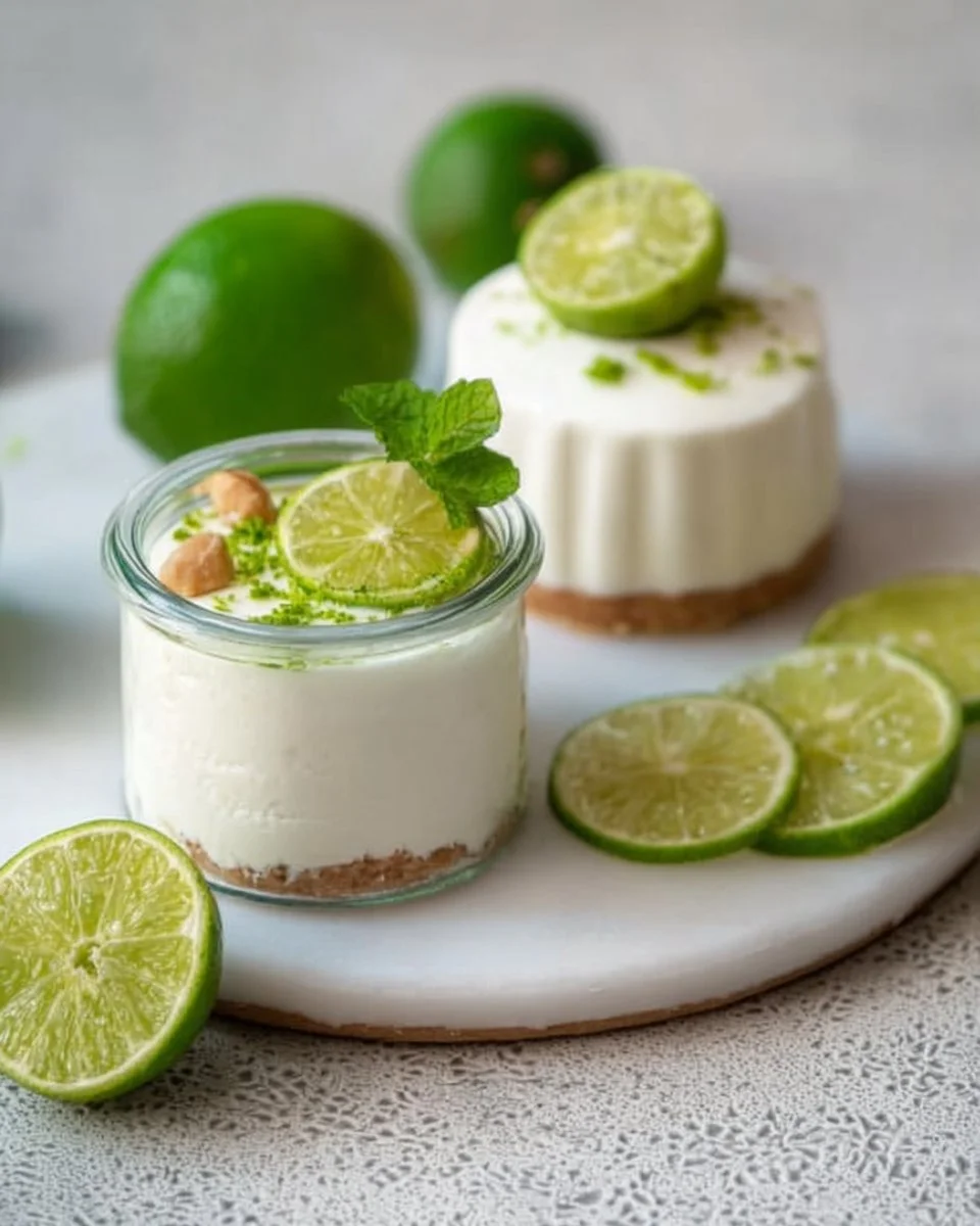 Joghurt-Limetten-Mousse