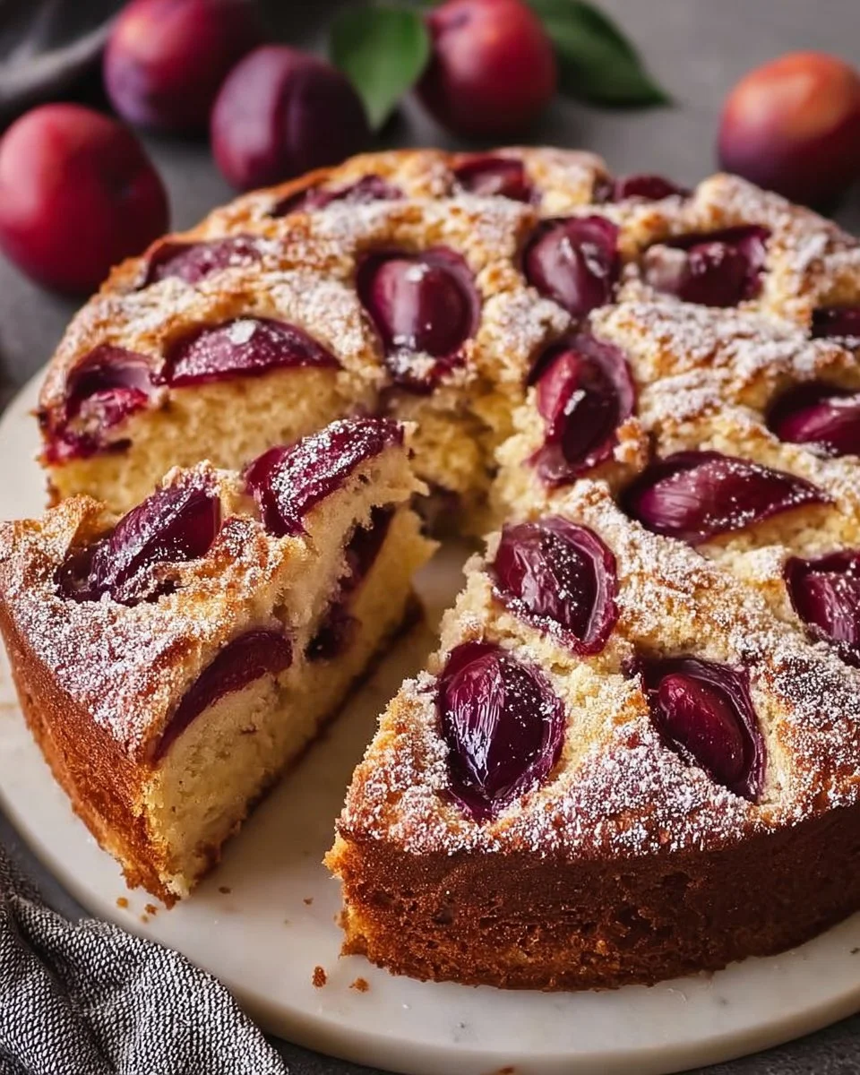 Klassischer Pflaumenkuchen