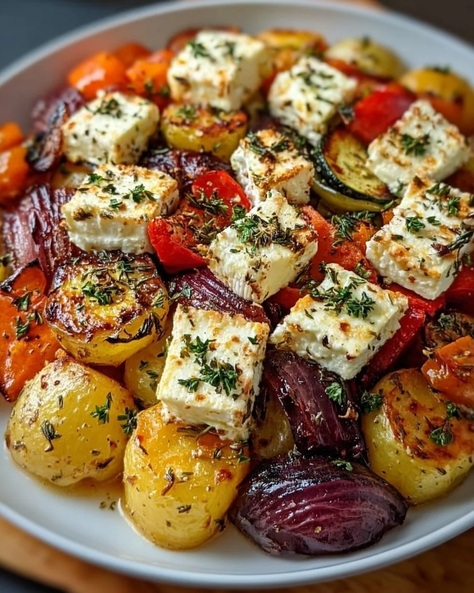 Köstliches Feta Kartoffeln Ofengemüse: Einfach und Gesund!