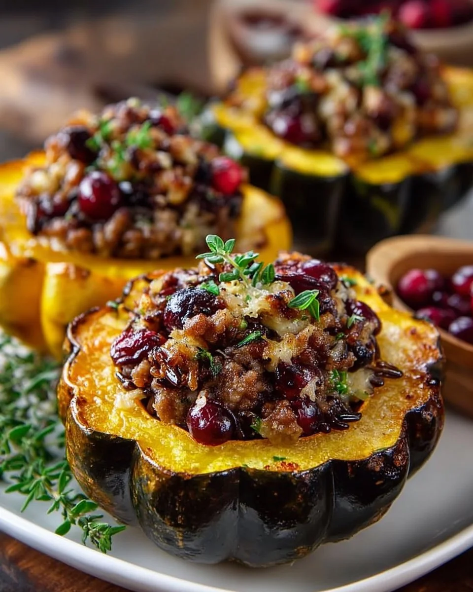 Eichelkürbis Kränze