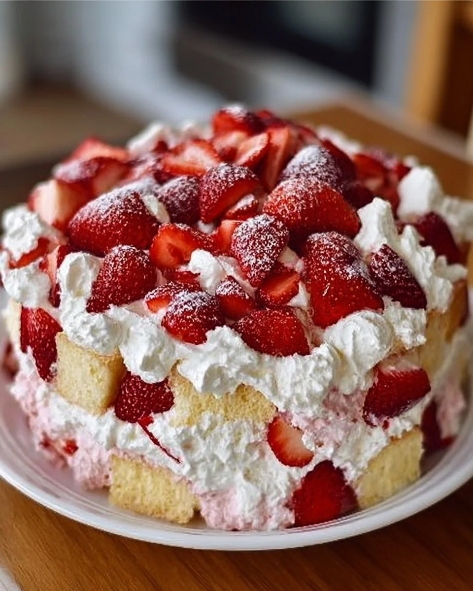 Erdbeer-Kuchen-Fluff