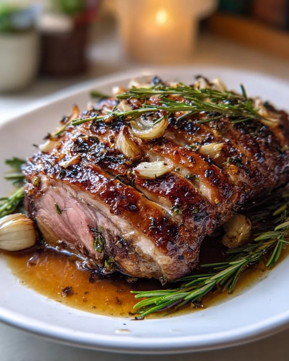 Festlicher Lammbraten