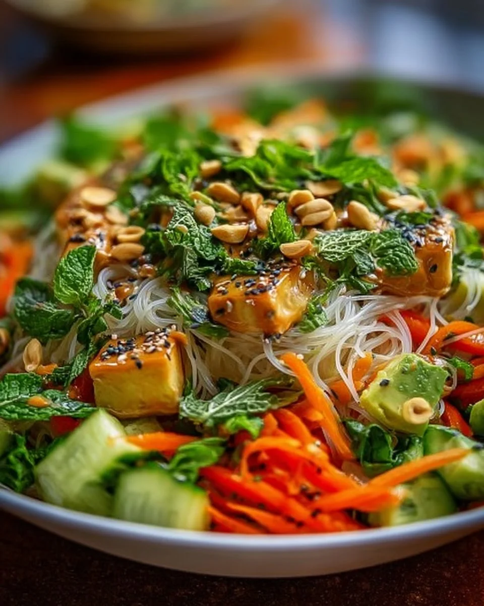 Frühlingsrollen-Salat