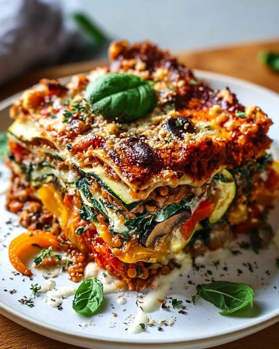 High Protein Veggie Lasagne: Dein gesundes &amp; leckeres Rezept!