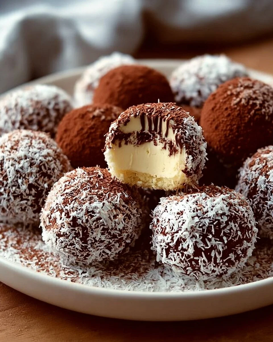 Käsekuchen-Kugeln