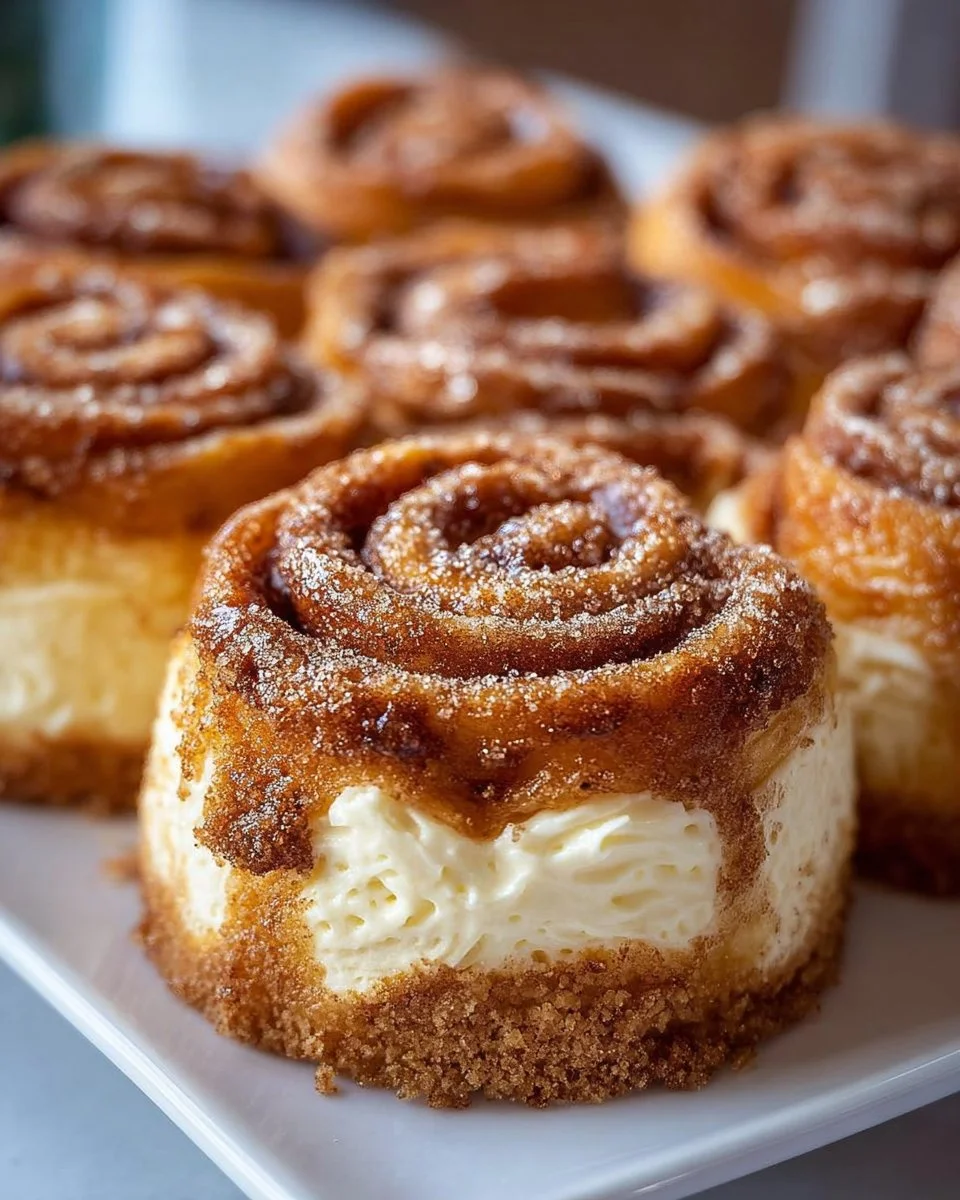 Mini-Zimtrollen-Käsekuchen