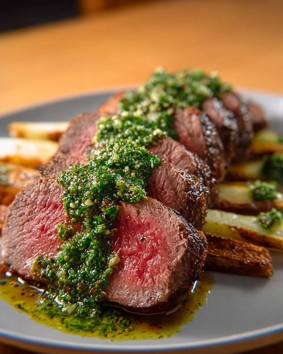 Rinderfilet mit Bärlauch-Pesto