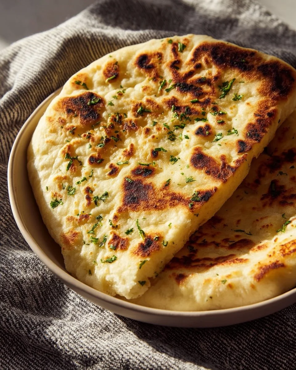 Schnelles Pfannenbrot ohne Hefe