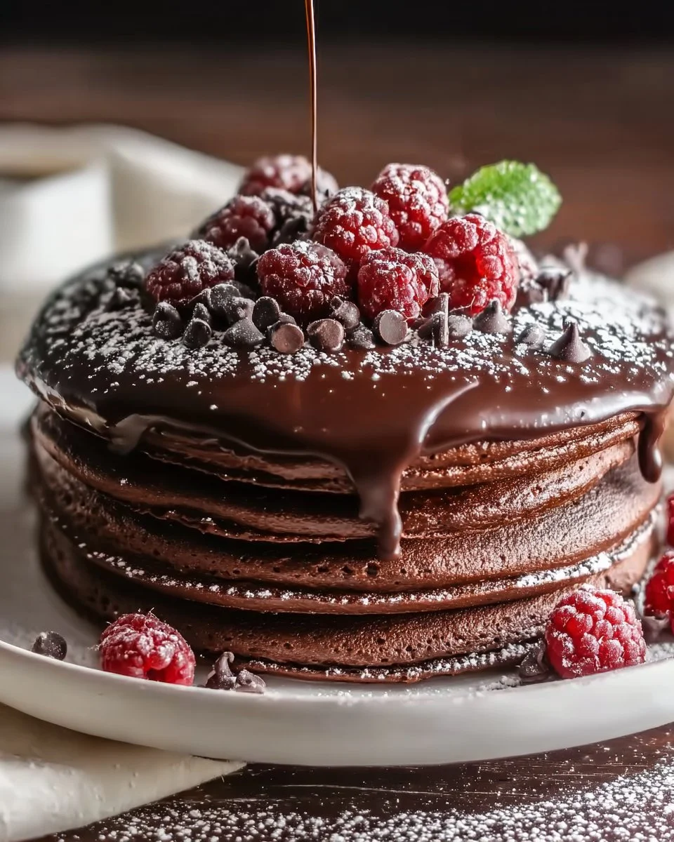 Schokoladen-Pfannkuchen