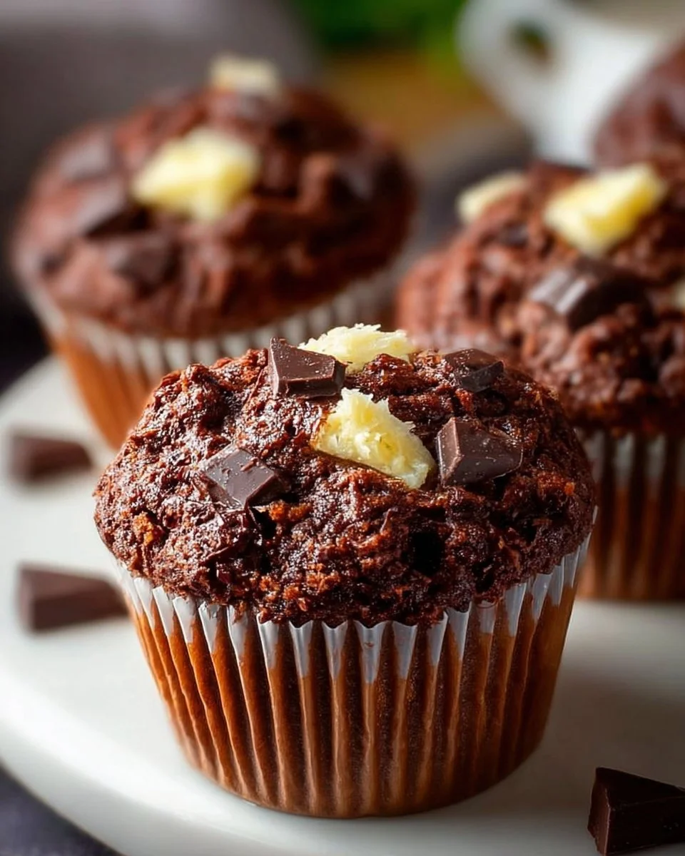 Schokoladen-Zitronen-Muffins