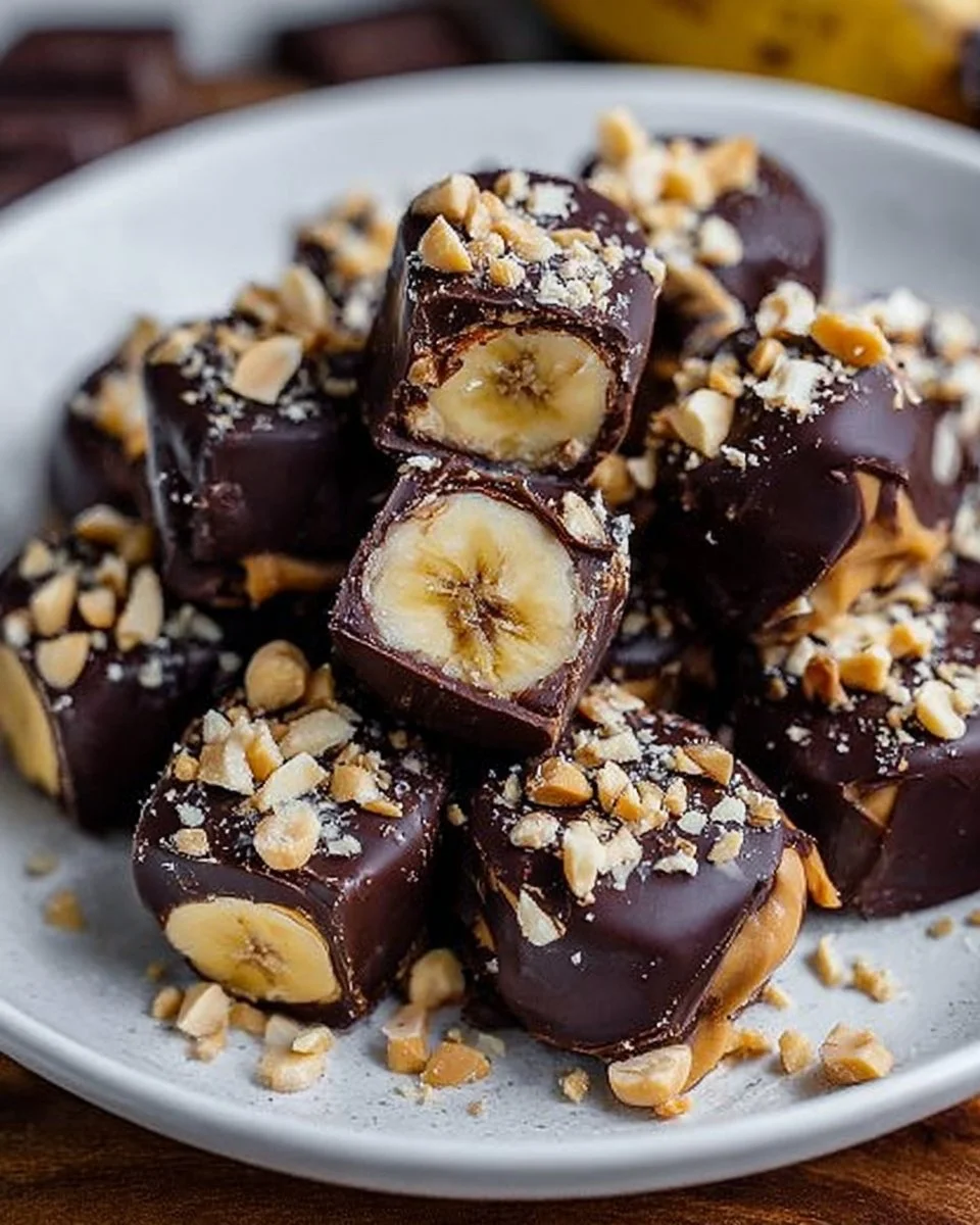 Vegan Bananen-Erdnussbisse