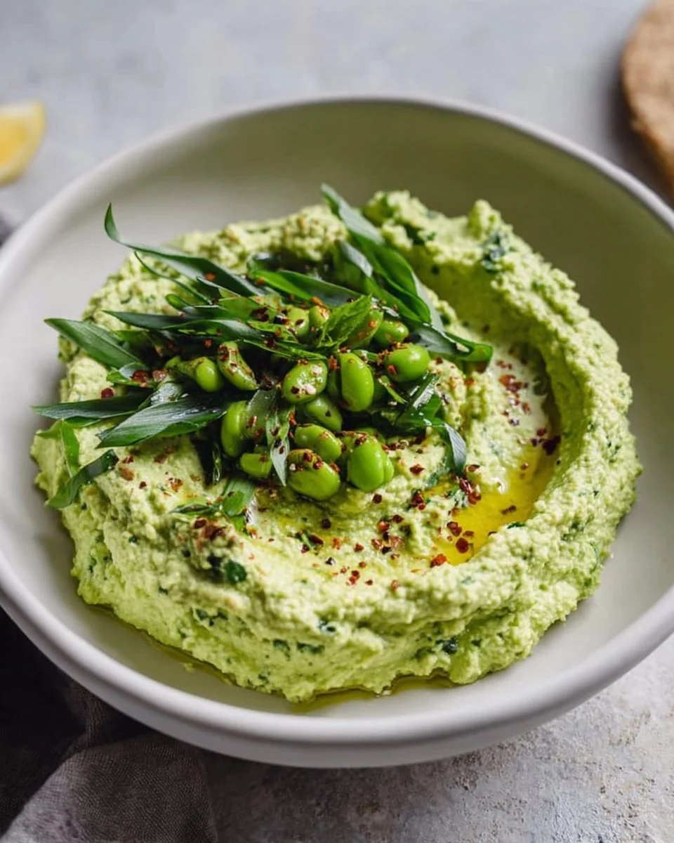Bärlauch Hummus