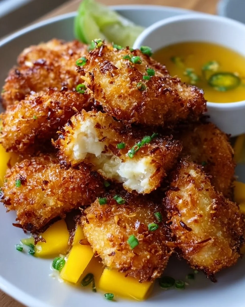 Kokos-Hühnchen-Nuggets