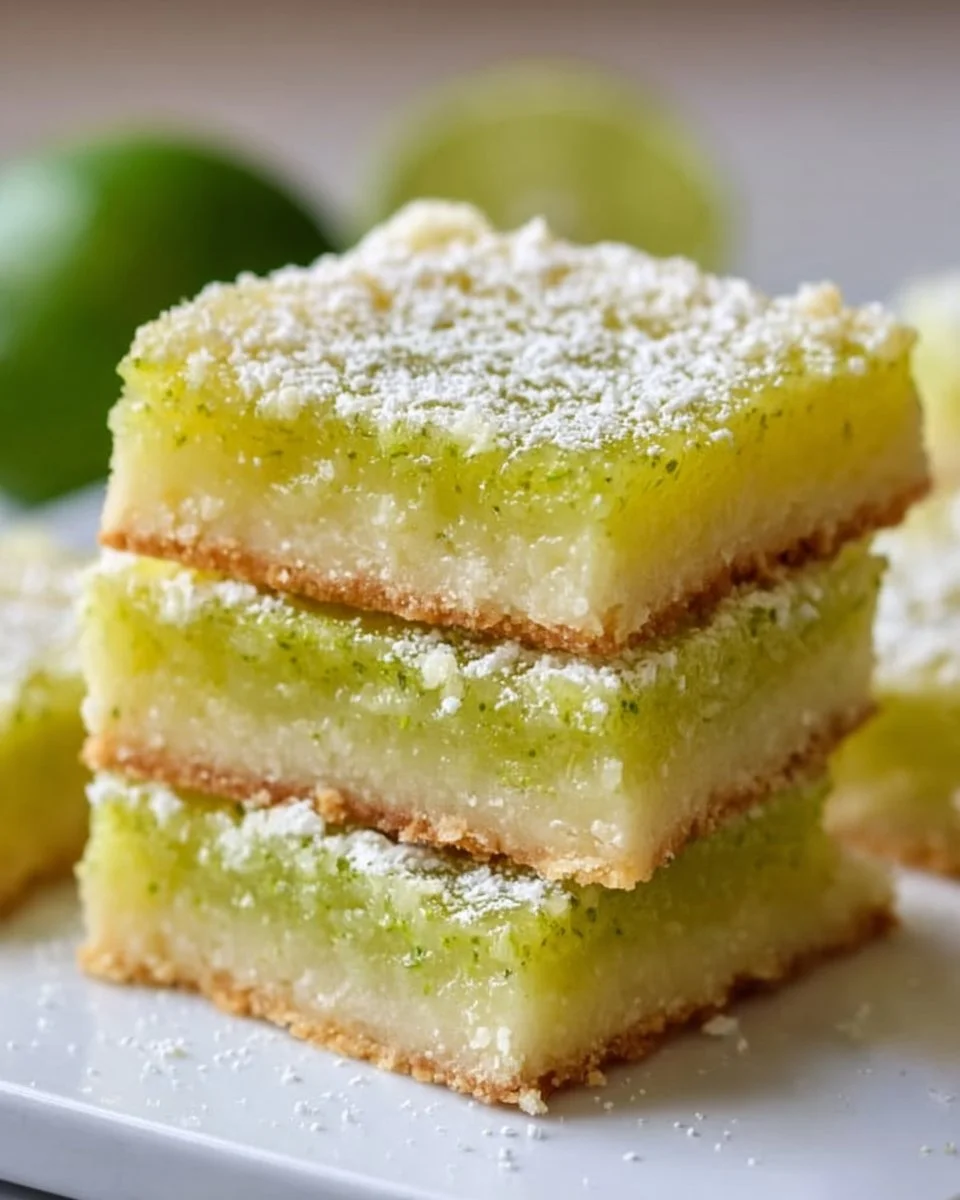 Lime-Bars sind genau wie Zitronenbars, aber aus Limetten gemacht. Ein Mürbeteigboden wird mit einer würzigen…