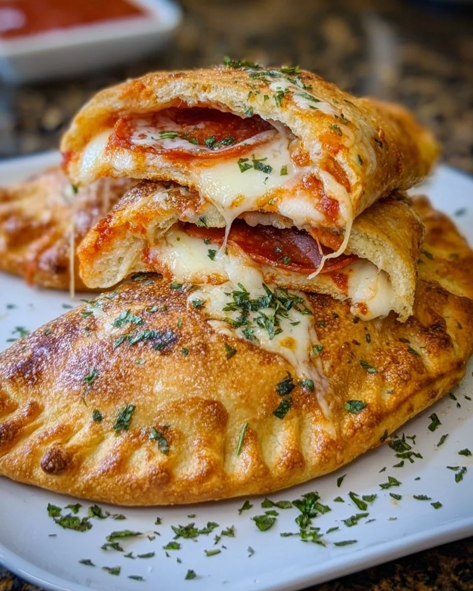 Luftfritteusen-Calzonen: Schnelle Pizza für Kids
