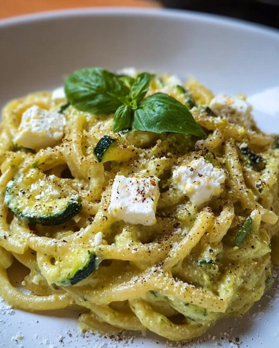 Pasta in Zucchini-Sauce – Der Ausgang zum Genuss