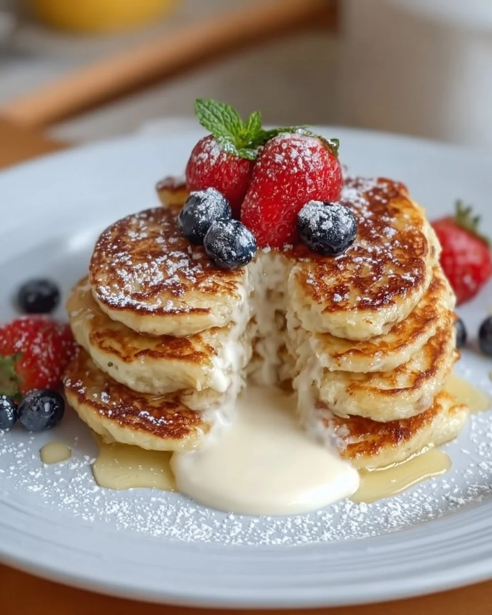 Quark-Taler mit Haferflocken