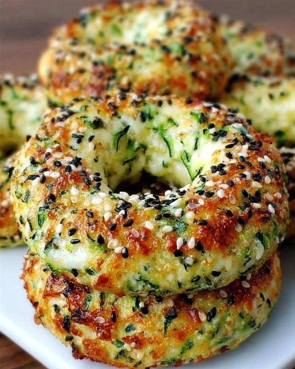 Zucchini-Bagels